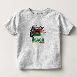 Camiseta Infantil Décima Sétima Árvore Africano Rocha Orgulhosa Hist