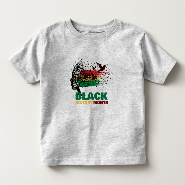 Camiseta Infantil Décima Sétima Árvore Africano Rocha Orgulhosa Hist (Frente)