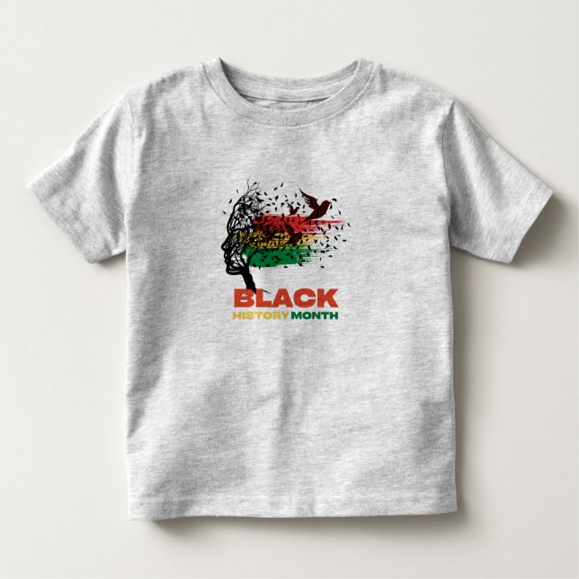 Camiseta Infantil Décima Sétima Árvore Africano Rocha Orgulhosa Hist (Frente)