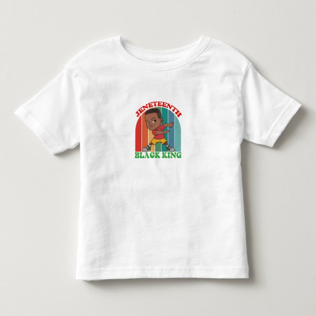 CAMISETA INFANTIL DECIMO NONO REI PRETO (Frente)