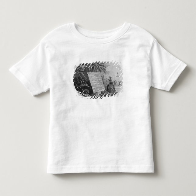 Camiseta Infantil Declaração dos Direitos do Homem (Frente)