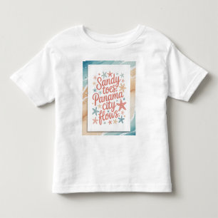 Camiseta Infantil Dedos de Areia, Fluxos da Cidade do Panamá