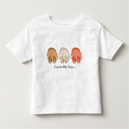 Camiseta Infantil Dedos de Elefante 