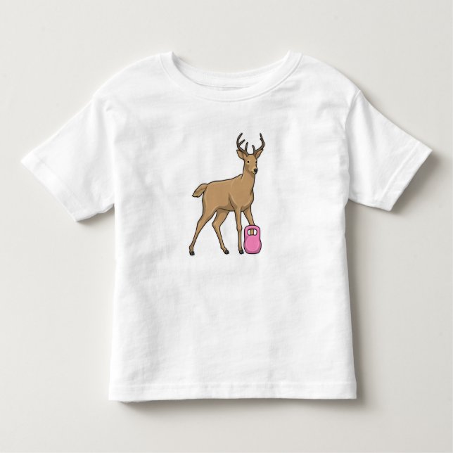 Camiseta Infantil Deer Malhação Dumbbell (Frente)