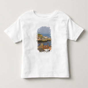 Camiseta Infantil Degraus que levam ao porto, Whitby, Norte