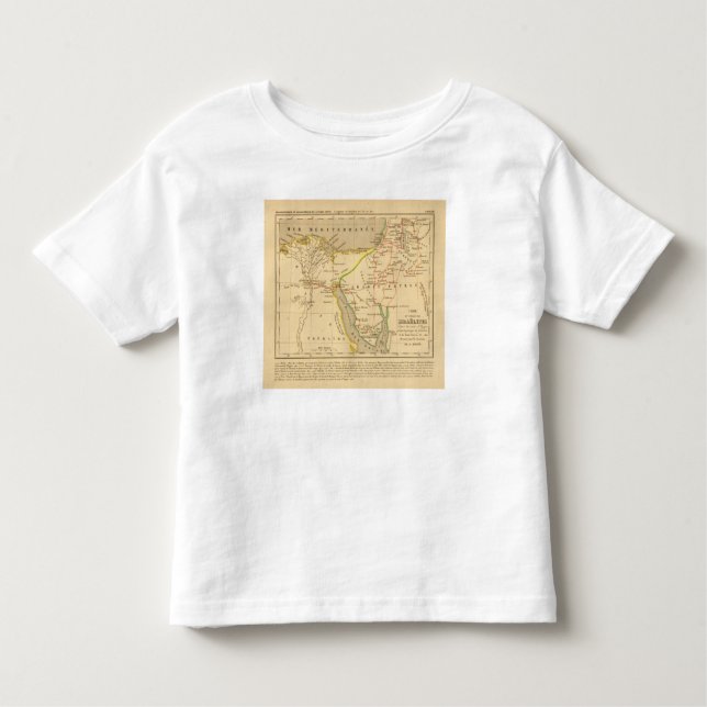 Camiseta Infantil d'Egypte da manobra do leur dos depuis dos (Frente)