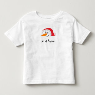Camiseta Infantil Deixais lhe para nevar