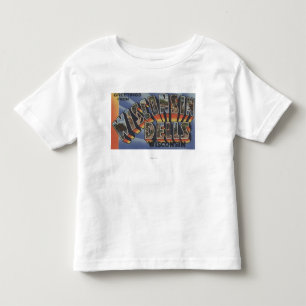 Camiseta Infantil Dells de Wisconsin, Wisconsin - grandes cenas da