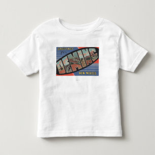 Camiseta Infantil Deming, New mexico - grandes cenas da letra