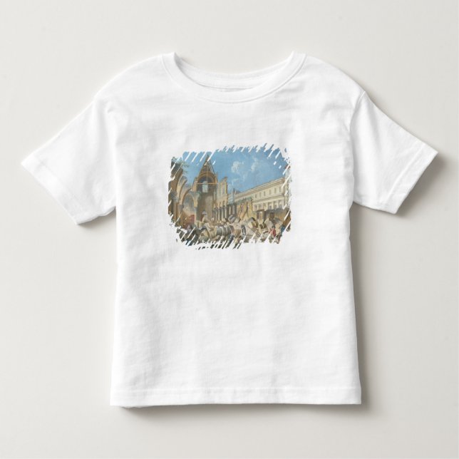 Camiseta Infantil Demolição do DES Cordeliers de Couvent, c.1802 (Frente)