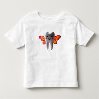 Camiseta Infantil Dente sorridente engraçado