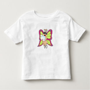 Camiseta Infantil Dentes de Dentista da Borboleta