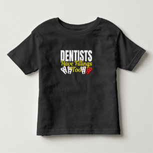 Camiseta Infantil Dentista Tem Enchimentos Também - Sentimentos Dent