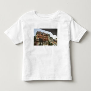 Camiseta Infantil Dentro do Castelo Real de Ghanerao, Rajasthan, Índ