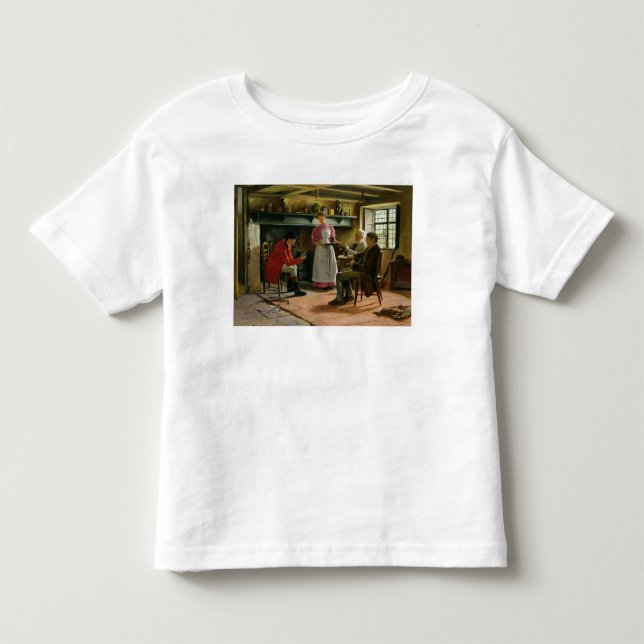 Camiseta Infantil Dentro dos braços de Lygon, Broadway, 1896 (Frente)