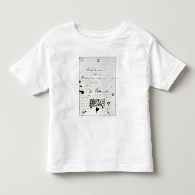 Camiseta Infantil DES Gardes du Franco Comte' de Marche (Frente)