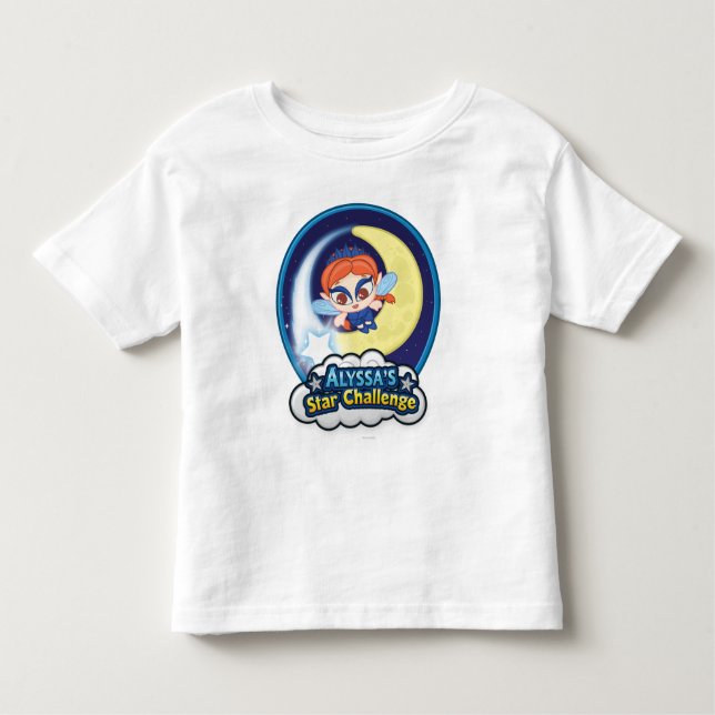 Camiseta Infantil Desafio da estrela de Alyssa (Frente)