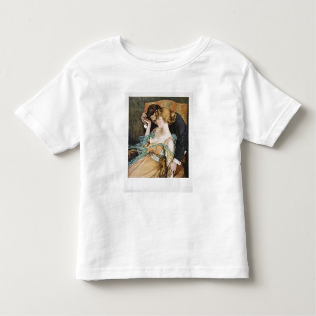 Camiseta Infantil Descasque-o amor para tocar em Mary Greene (Frente)