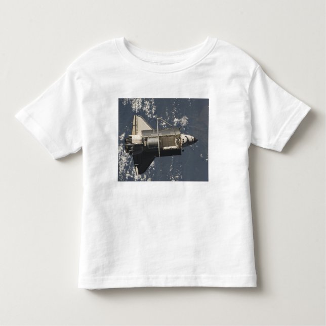Camiseta Infantil Descoberta de Shuttle de Espaço 5 (Frente)