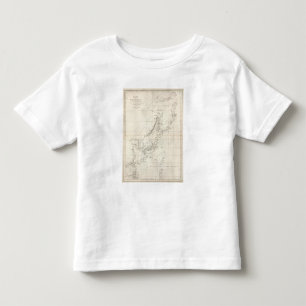 Camiseta Infantil Descobertas feitas em 1787 nos mares de China