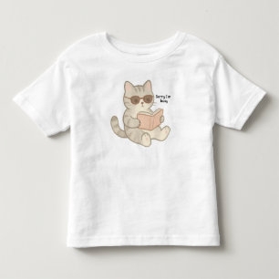 Camiseta Infantil Desculpe, Estou Ocupado   Design de Leitor de Livr