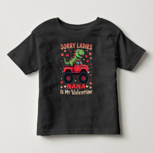 Camiseta Infantil Desculpe Senhoras Nana É Meu Namorado
