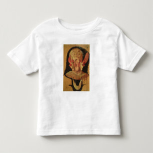 Camiseta Infantil Desenho anatômico da cabeça