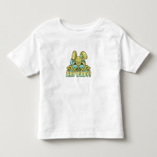 Camiseta Infantil desenho animado de coelho fofo arte emocional