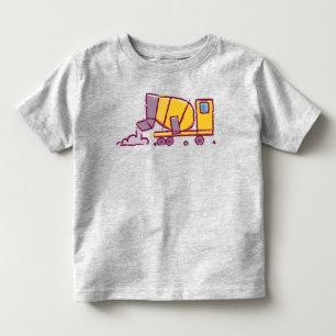 Camiseta Infantil Desenho de caminhão misturador de cimento - Inspir