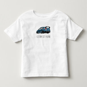 Camiseta Infantil desenho do ângulo traseiro do s205