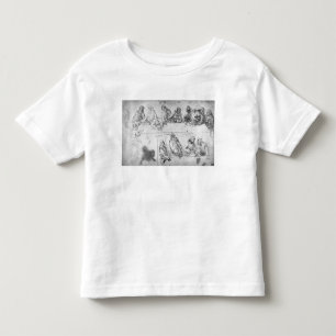 Camiseta Infantil Desenho preparatório para a última ceia