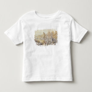 Camiseta Infantil Desenhos animados que descrevem a população rura