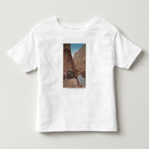 Camiseta Infantil Desfiladeiro real, CO - vista da ponte de