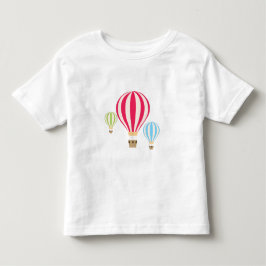 Camiseta Infantil Design de Balões de Ar Quente