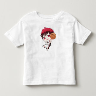 Camiseta Infantil Design de Basquete Fofo