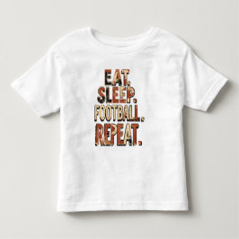 Camiseta Infantil Design de fã de futebol retrô | Gráfico de futebol