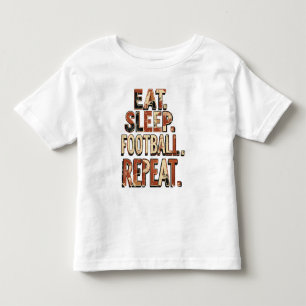 Camiseta Infantil Design de fã de futebol retrô Gráfico de futebol