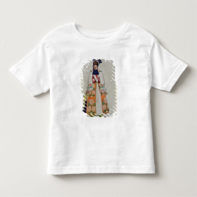 Camiseta Infantil Design de fantasia para uma camponesa, de Sadko, 1 (Frente)