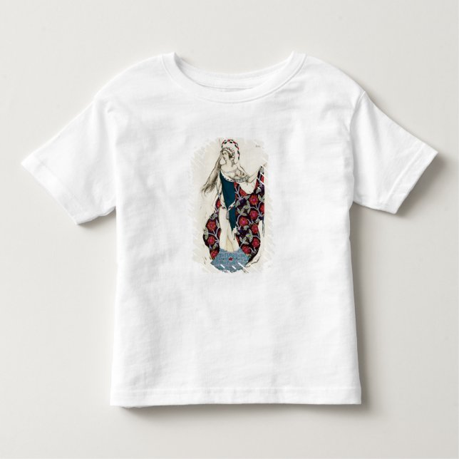 Camiseta Infantil Design de fantasia para uma mulher, de Judith, 192 (Frente)