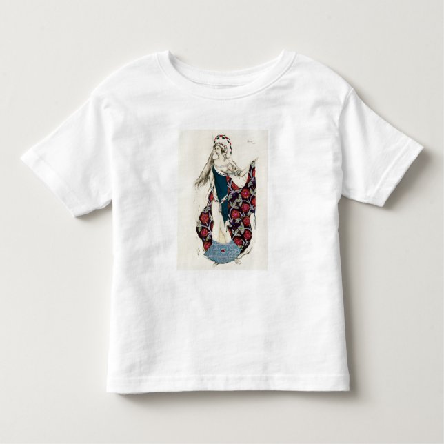 Camiseta Infantil Design de fantasia para uma mulher, de Judith, 192 (Frente)