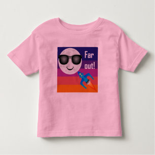 Camiseta Infantil Design de Far Out - Toddler Fine Jersey T-Shirt