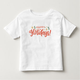 Camiseta Infantil Design de Festas Felizes Festivas