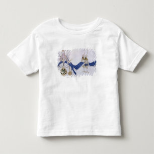 Camiseta Infantil Design de Figuras para a Rainha e Suas Páginas, de