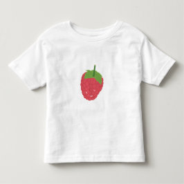 Camiseta Infantil Design de Fruta de framboesa