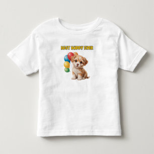 Camiseta Infantil Design de "Melhor Amigo de Sempre" de Cachorrinho 