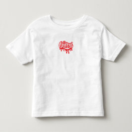 Camiseta Infantil Design de Rainha – Tipografia Elegante da Coroa Re
