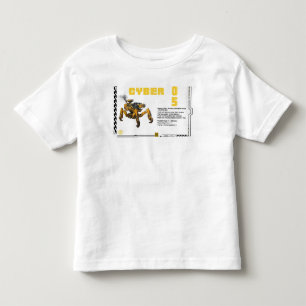 Camiseta Infantil Design de Robô Cibernético 05 Mecha