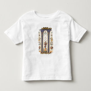 Camiseta Infantil Design decorativo para um mandril ou um loggia do