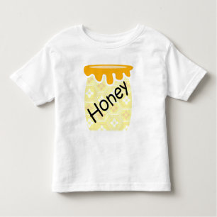 Camiseta Infantil Design do frasco do mel