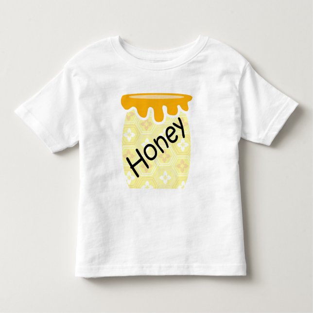 Camiseta Infantil Design do frasco do mel (Frente)
